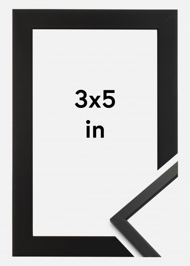 Cadre Edsbyn Verre Acrylique Noir 3x5 pouces (7,62x12,7 cm)