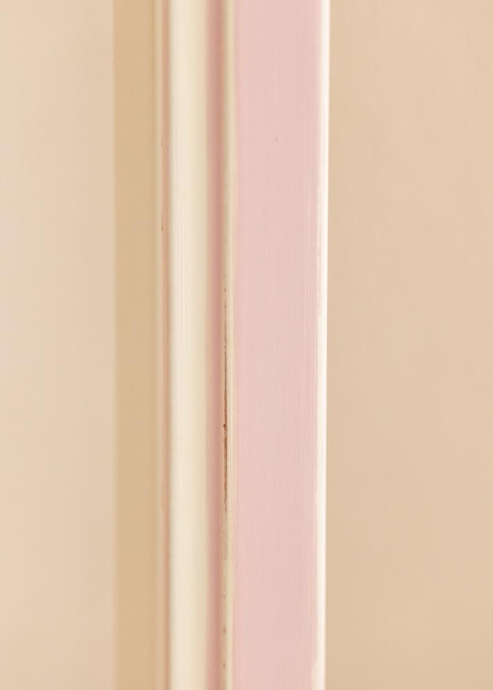 Cadre Diana Verre acrylique Rose 28x35 cm