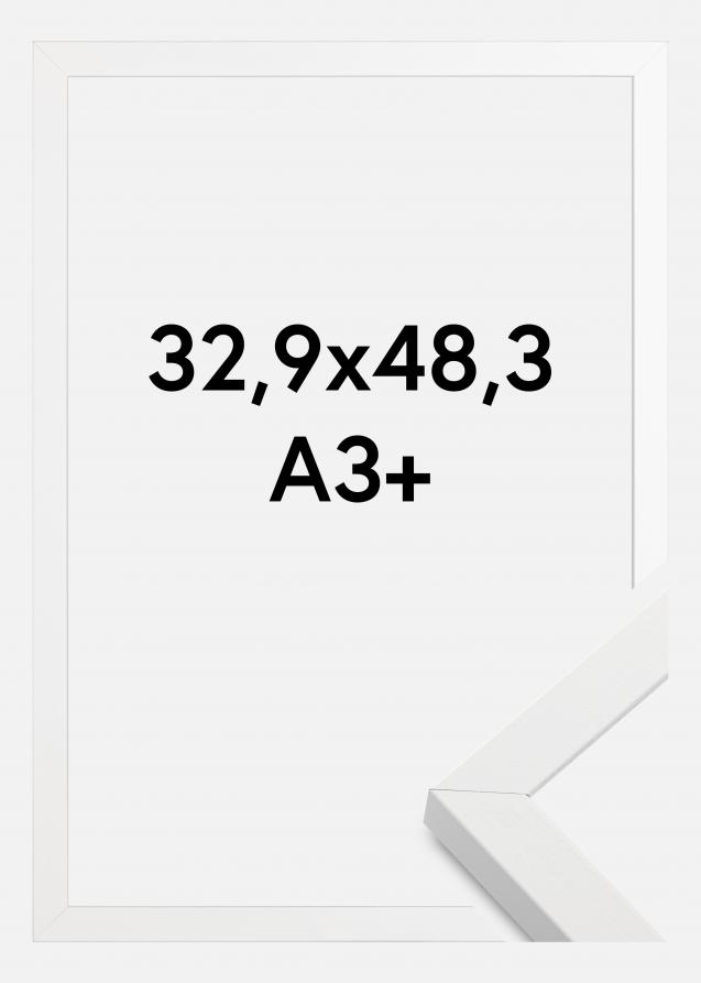 Cadre Amanda Box Blanc 32,9x48,3 cm (A3+)