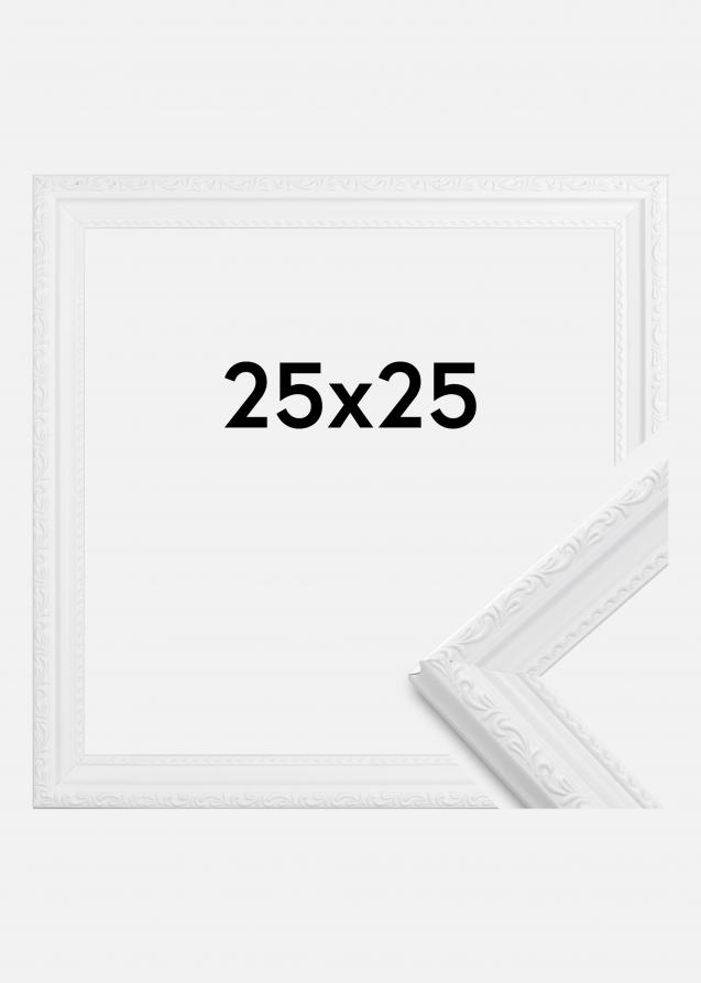 Cadre Abisko Verre Acrylique Blanc 25x25 cm