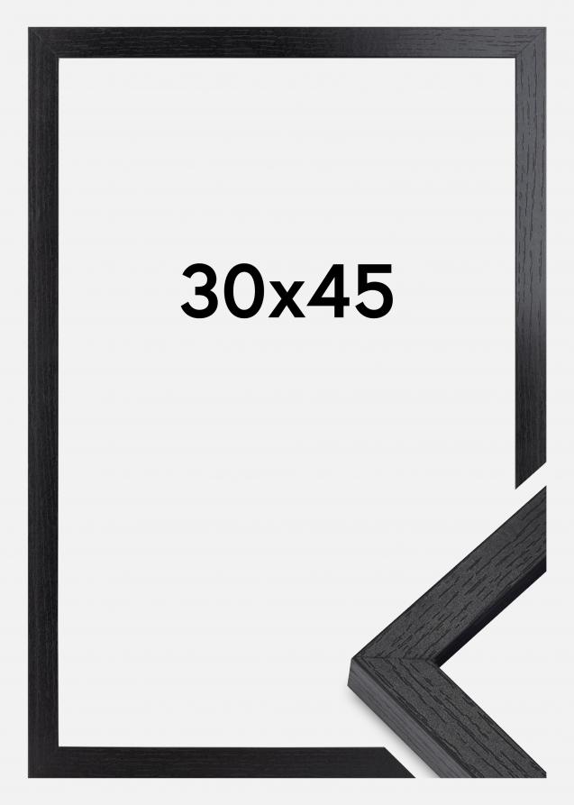 BGA Cadre boîte Verre Acrylique Noir 30x45 cm