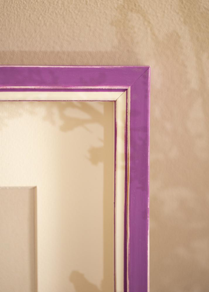 Cadre Diana Verre acrylique Violet 40x60 cm
