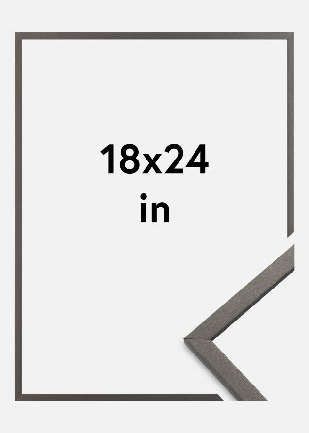 Cadre Edsbyn Verre Acrylique Graphite 18x24 inches (45,72x60,96 cm)