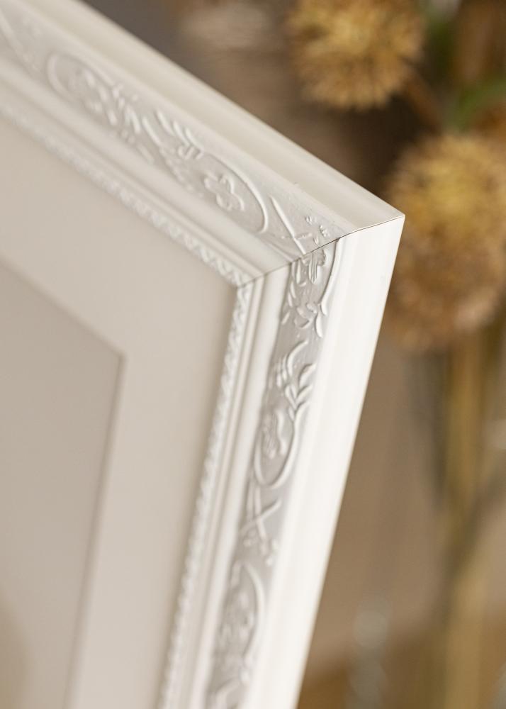 Cadre Baroque Blanc 50x70 cm
