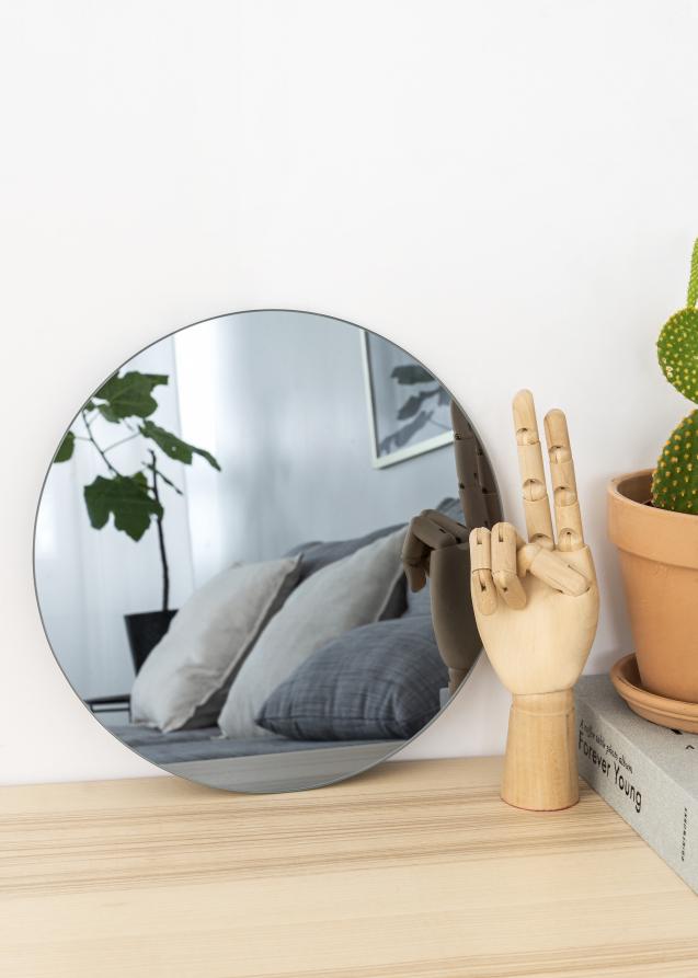KAILA Miroir rond Smoked Grey diamètre 30 cm