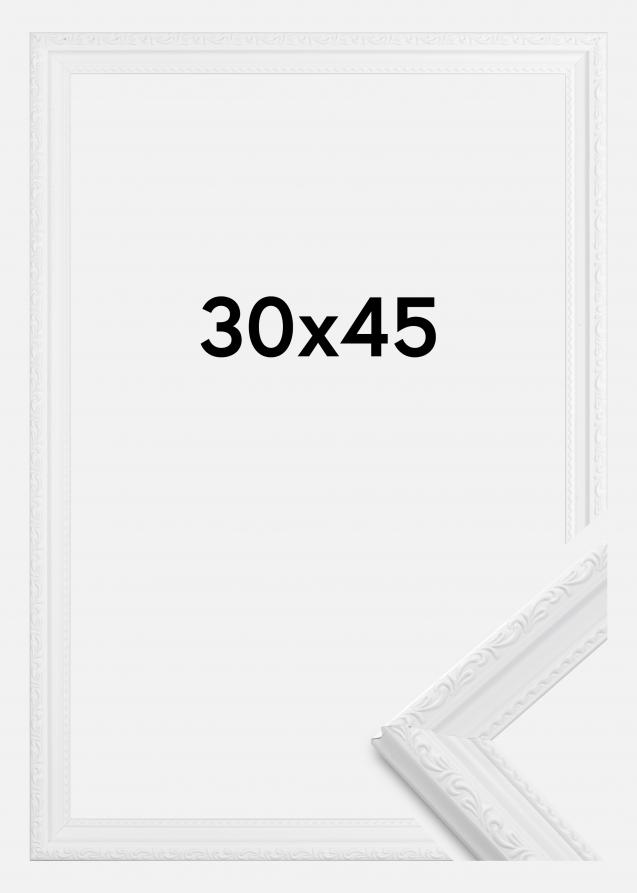 Cadre Abisko Verre Acrylique Blanc 30x45 cm