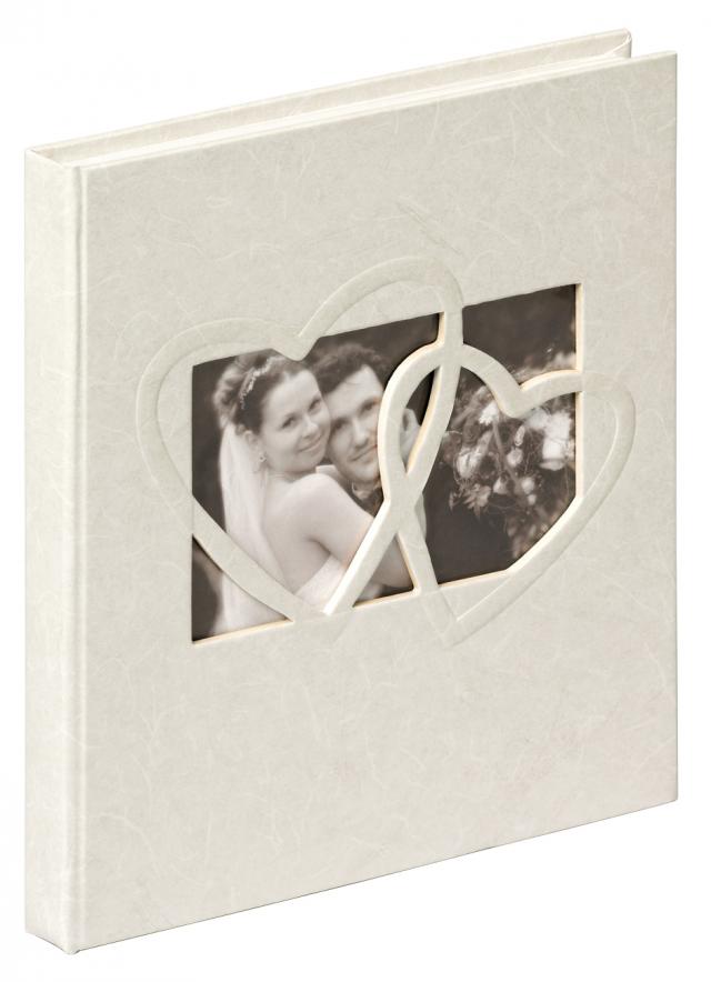 Sweet Heart Livre d'or - 23x25 cm (144 pages blanches / 72 feuilles)