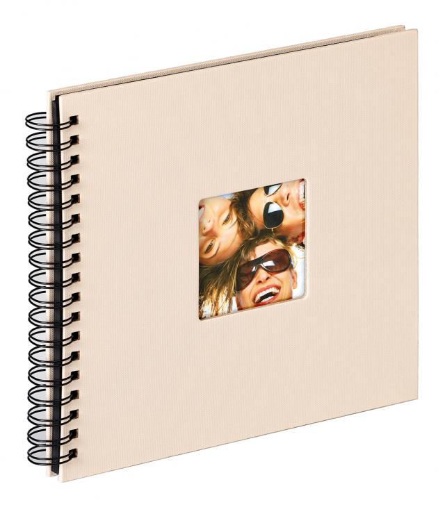 Fun Album spirale Sable - 26x25 cm (40 pages noires / 20 blad)
