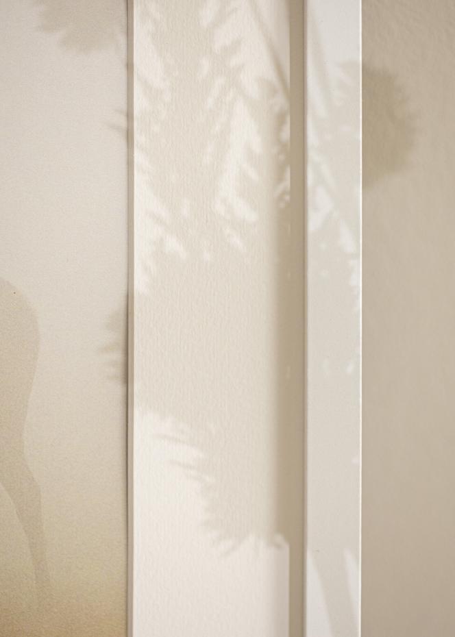 Cadre Trendy Verre Acrylique Blanc 40x60 cm