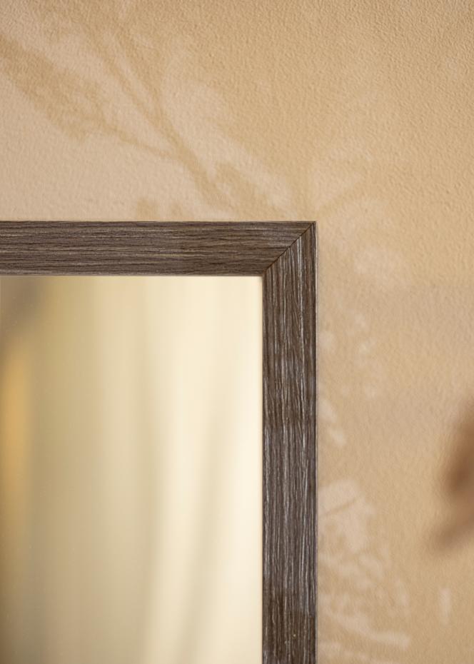 Miroir Wood Selection Grey I - Sur mesure