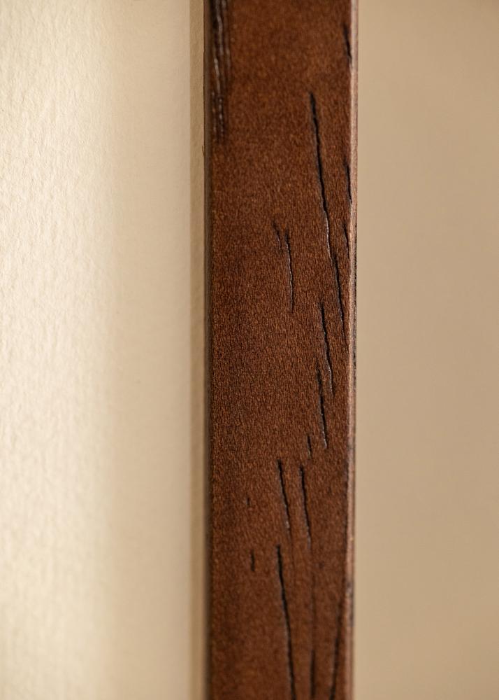 Cadre Ares Verre acrylique Teck 45x60 cm