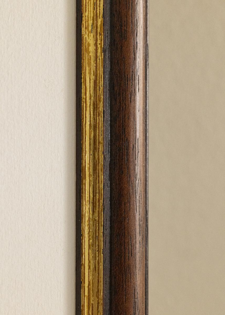 Achetez Cadre Gold Wood Verre Acrylique 25x25 cm ici 