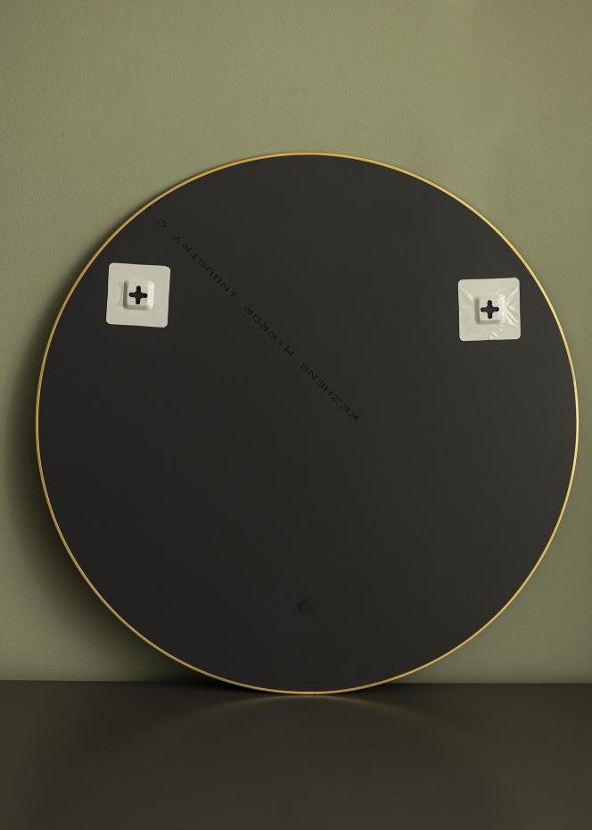 Round Mirror Jersey - Thin Brass diamtre 60 cm