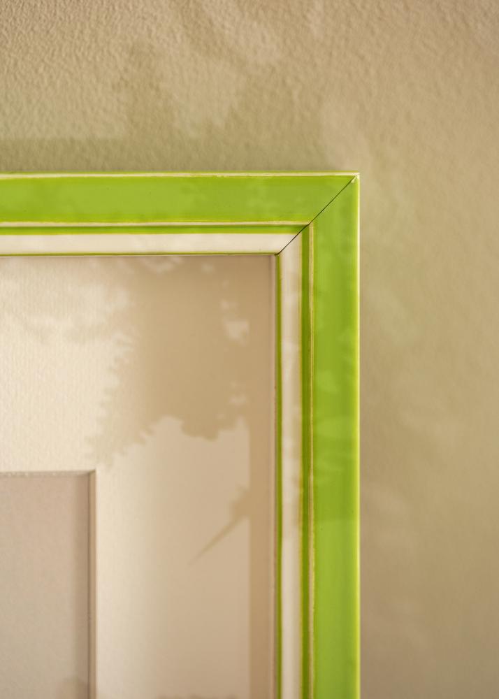 Cadre Diana Verre acrylique Vert clair 62x93 cm