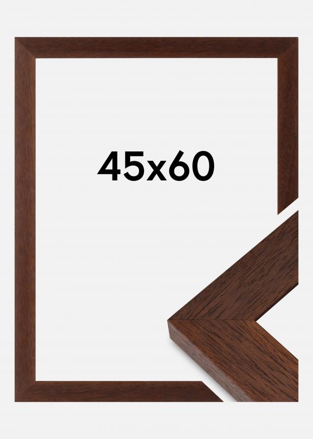 Cadre Juno Verre acrylique Teck 45x60 cm