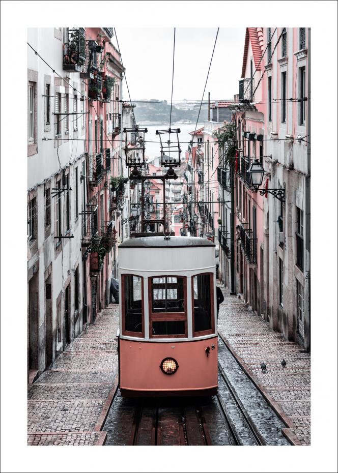 Lisbon Cable Car Poster