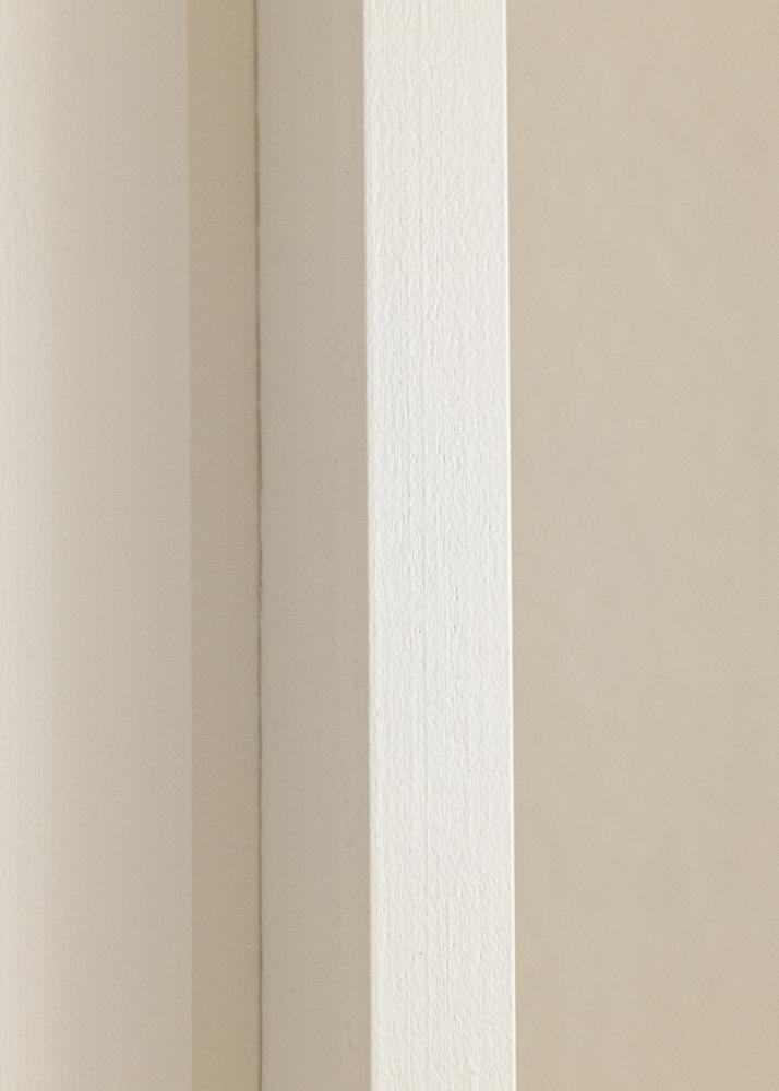Cadre Amanda Box Verre Acrylique Blanc 80x100 cm