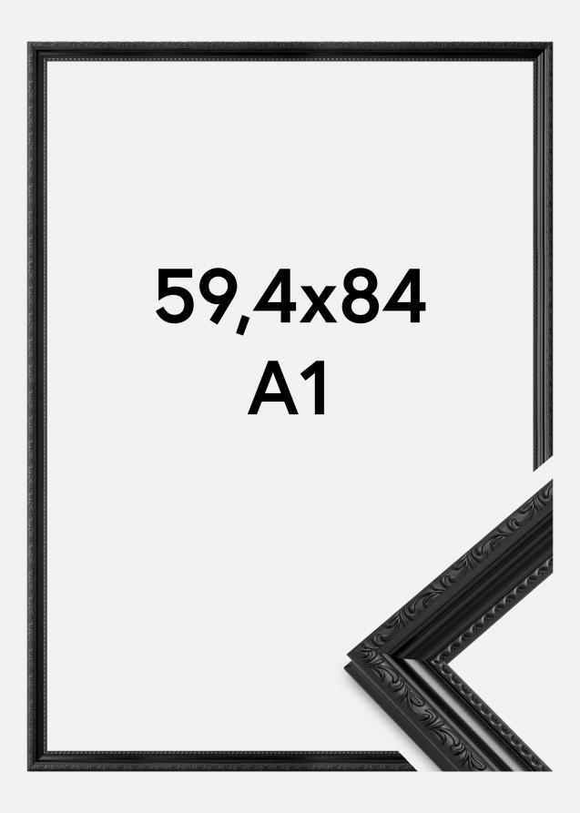 Cadre Abisko Verre Acrylique Noir 59,4x84 cm (A1)