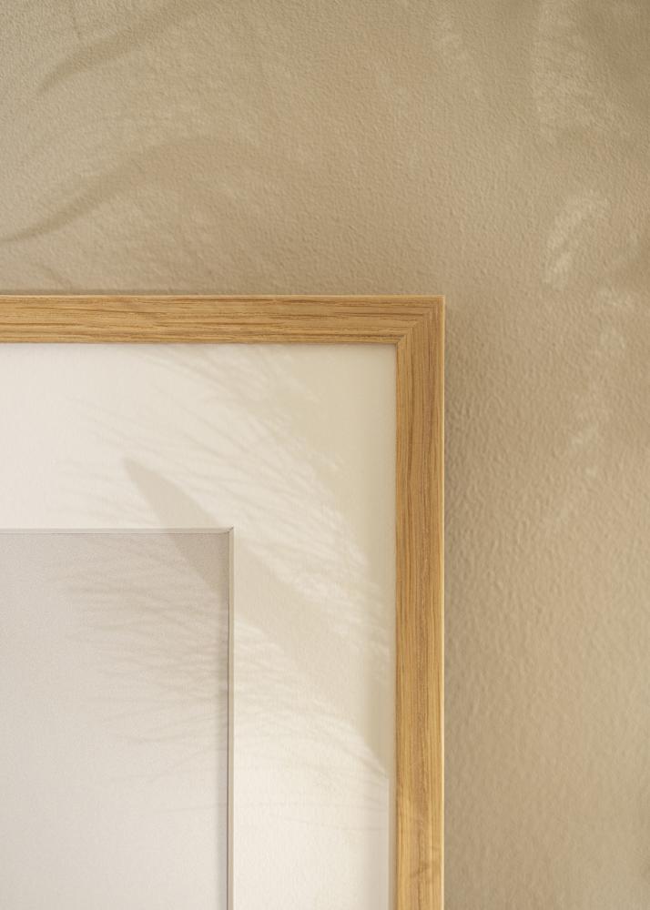 Cadre Soul Oak Veneer 60x60 cm - Passe-partout Blanc 45x45 cm