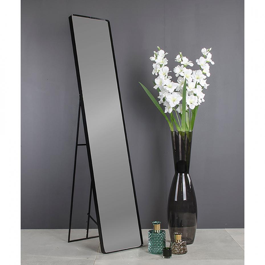 Avola Stand Mirror Noir 35x170 cm