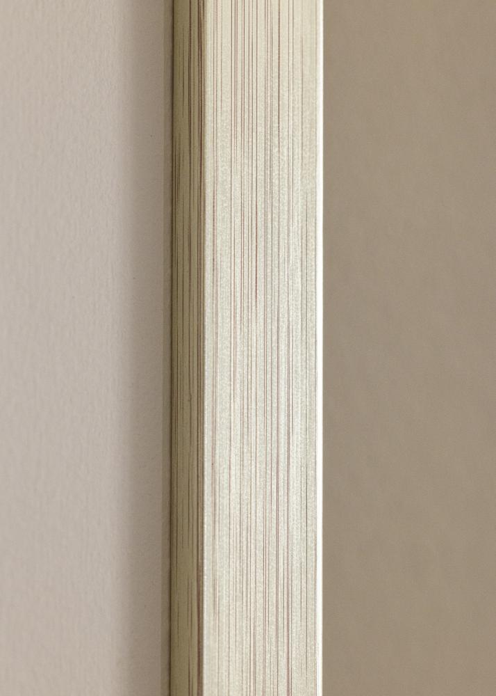 Cadre Silver Wood Verre Acrylique 40x70 cm