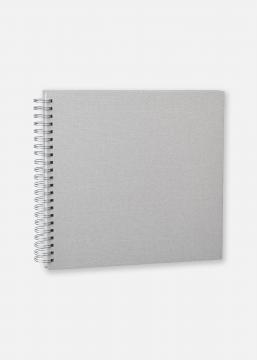 Base Line Canevas Wire-O Beige 30x30 cm (50 pages blanches / 25 feuilles)