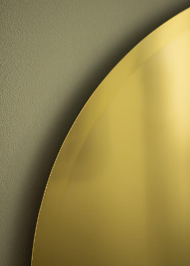 KAILA Miroir rond Gold Deluxe diamtre 50 cm