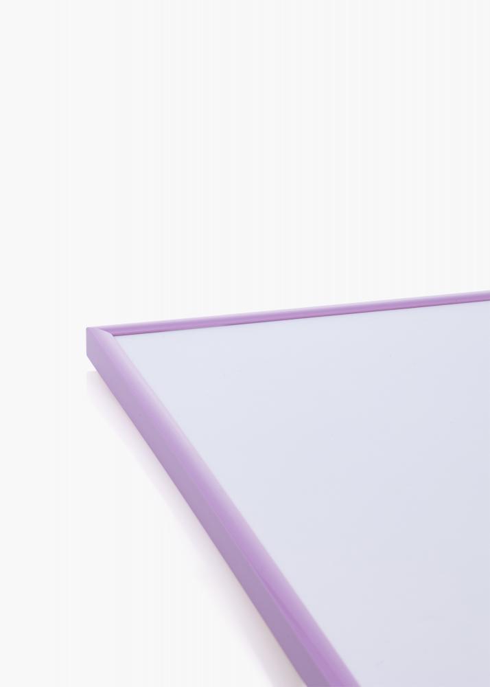 Cadre New Lifestyle Violet clair 30x40 cm - Passe-partout Blanc 21x29,7 cm