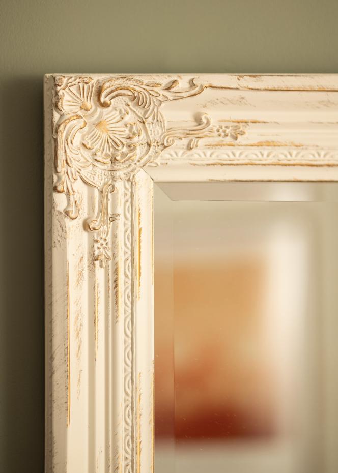 Miroir Antique Blanc 50x70 cm