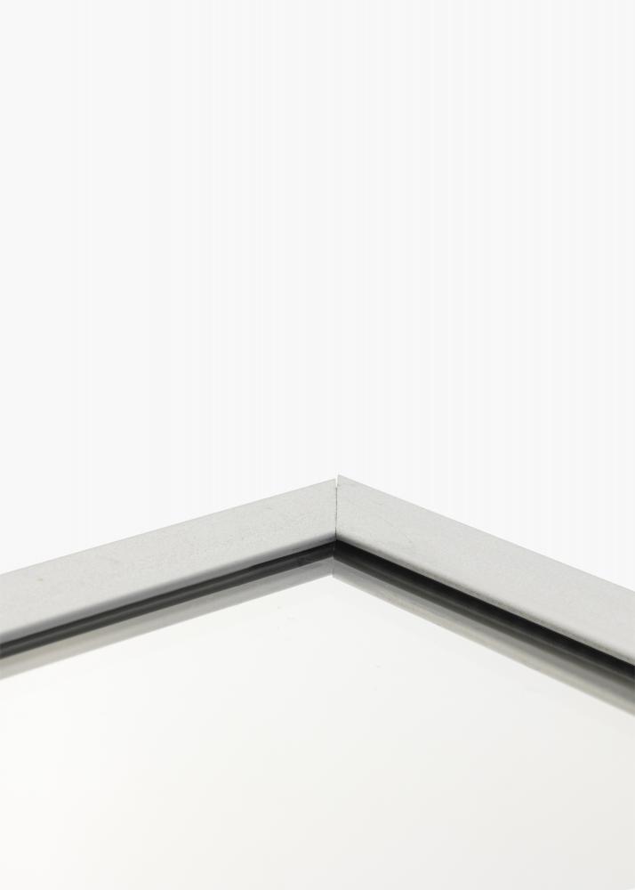 Miroir Chicago Argent Mat 21,1x51,1 cm