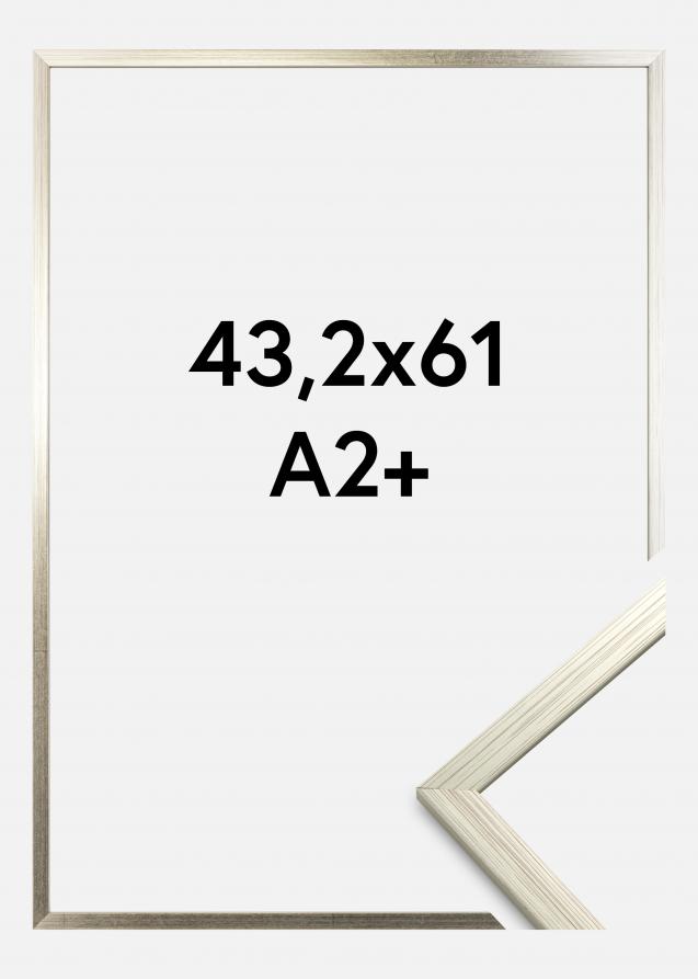 Cadre Edsbyn Verre Acrylique Argent 43,2x61 cm (A2+)