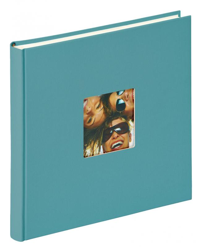 Fun Album Turquoise - 26x25 cm (40 pages blanches / 20 feuilles)