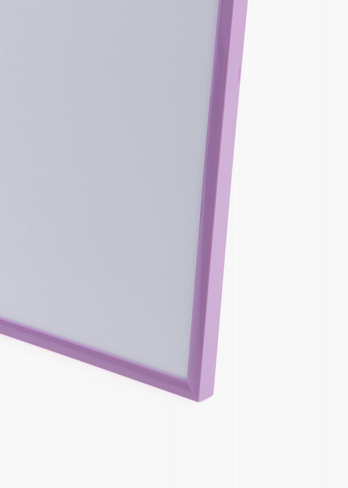 Cadre New Lifestyle Violet clair 30x40 cm - Passe-partout Blanc 21x29,7 cm