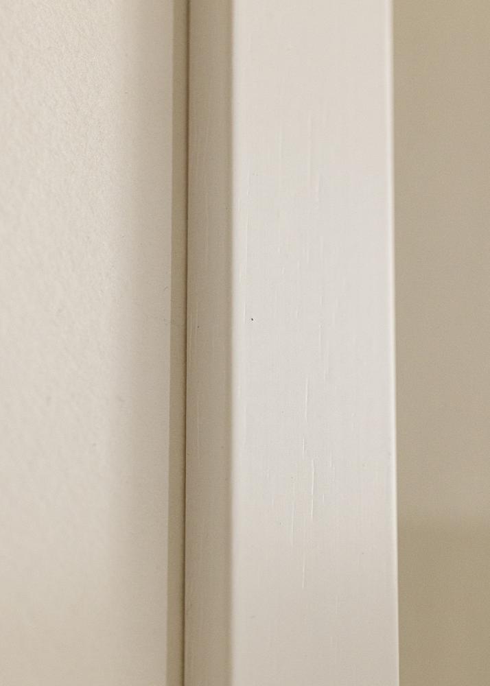 Cadre White Wood Verre Acrylique 60x70 cm