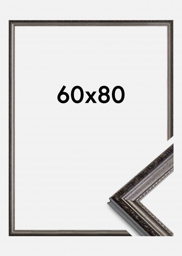 Cadre Abisko Verre Acrylique Argent 60x80 cm
