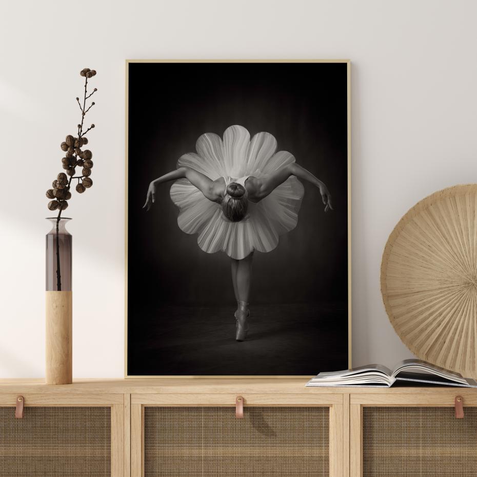 Floral Ballet Poster