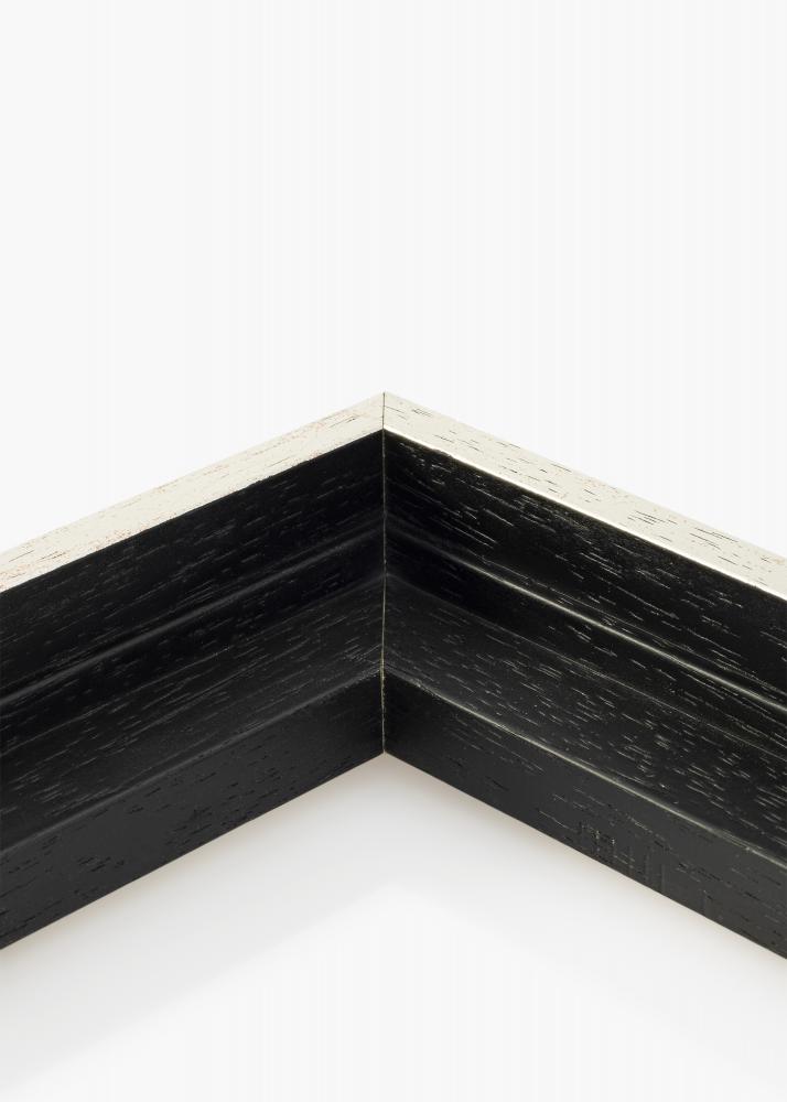 Caisse amricaine Lexington Noir / Silber 40x80 cm