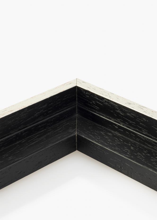 Caisse amricaine Lexington Noir / Silber 40x120 cm