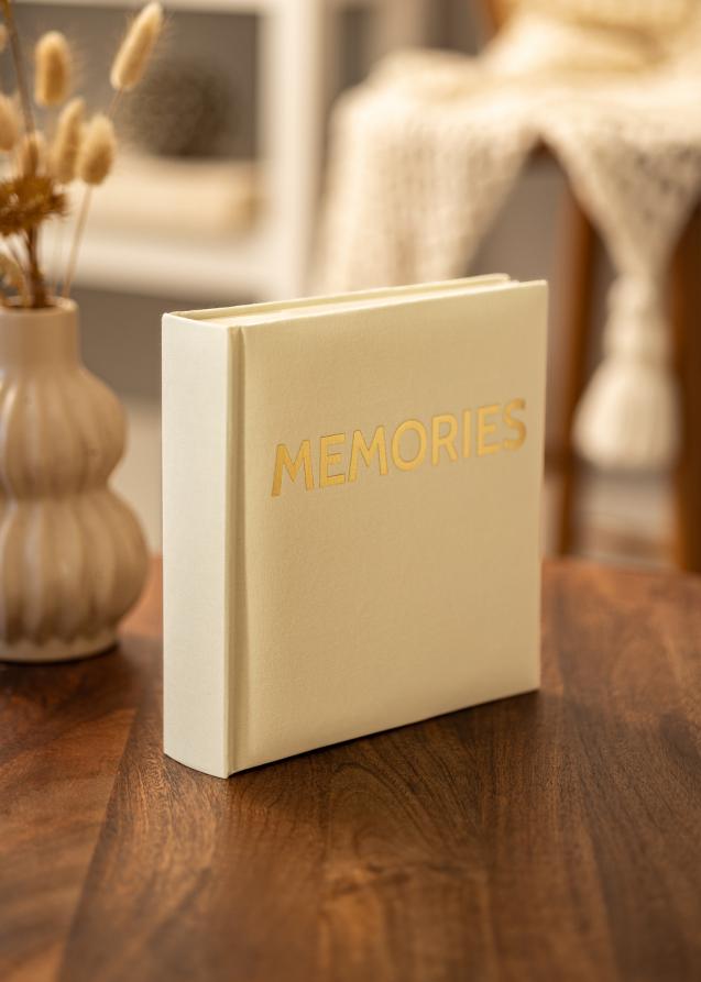 Memories Linen Album Gris clair - 200 images en 10x15 cm