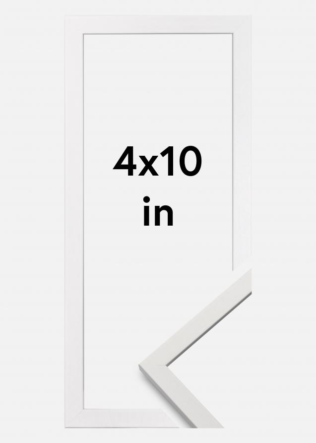Cadre Edsbyn Verre Acrylique Blanc 4x10 inches (10,16x25,4 cm)
