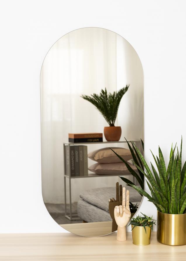 KAILA Miroir Oval Dark Bronze 50x100 cm