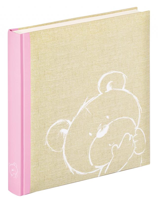 Dreamtime Album enfant Rose - 28x30,5 cm (50 pages blanches / 25 feuilles)