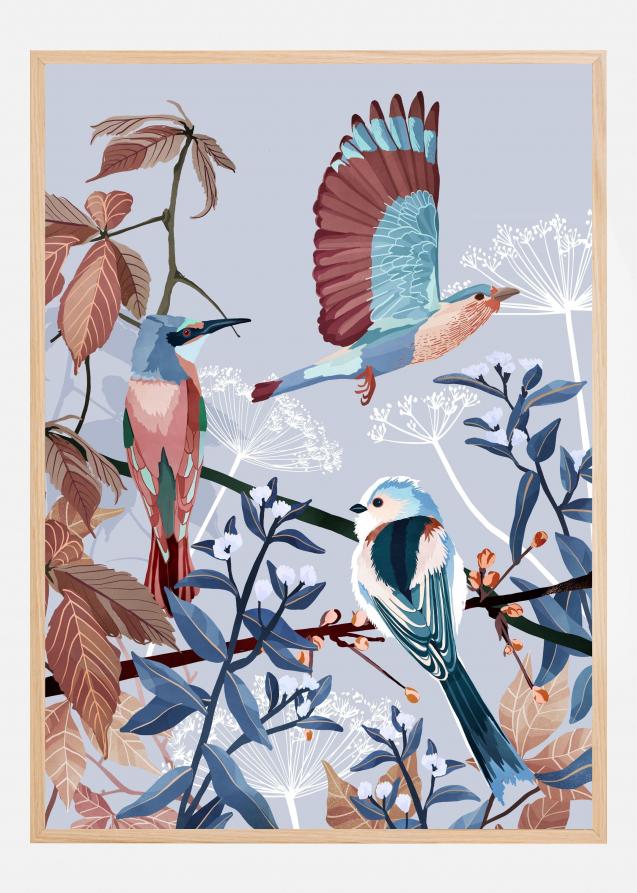 Birds of Winter Poster