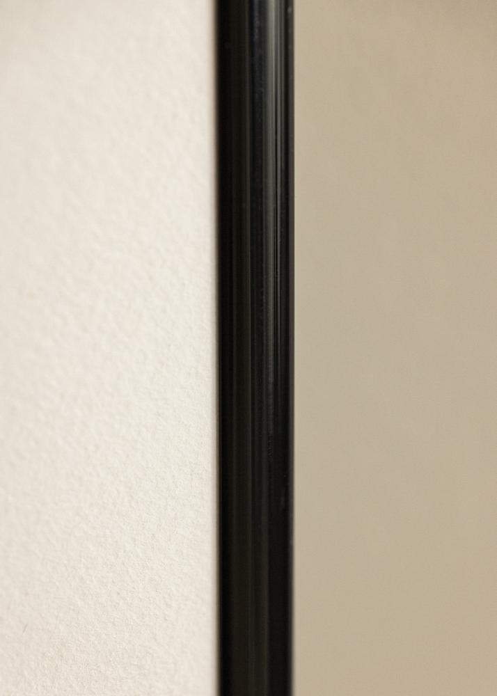 Cadre Victoria Noir 70x100 cm - Passe-partout Blanc 60x90 cm
