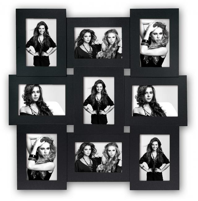 Vicenza Noir Cadre collage - 9 images