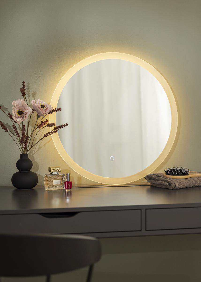 Achetez KAILA Miroir Circular LED 60 cm Ø ici - BGASTORE.CH