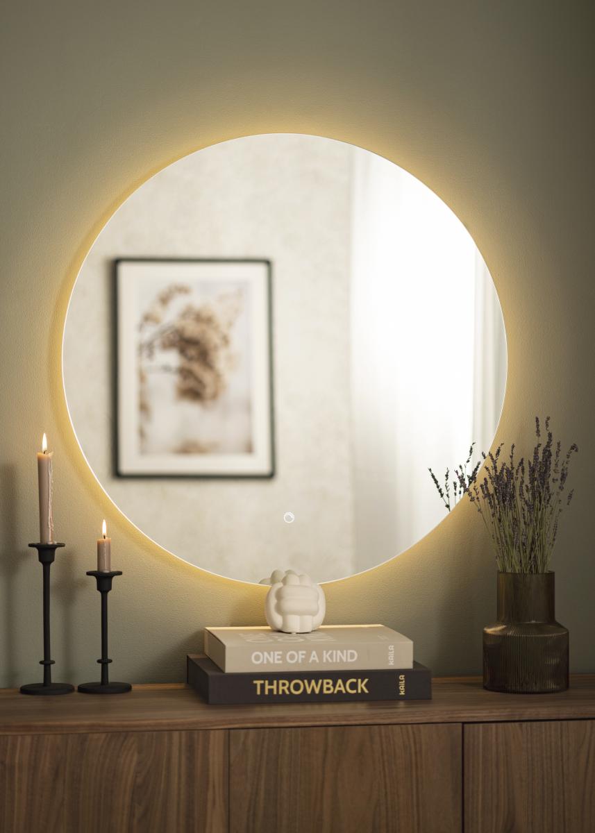 Achetez KAILA Miroir LED diamètre 50 cm ici - BGASTORE.CH