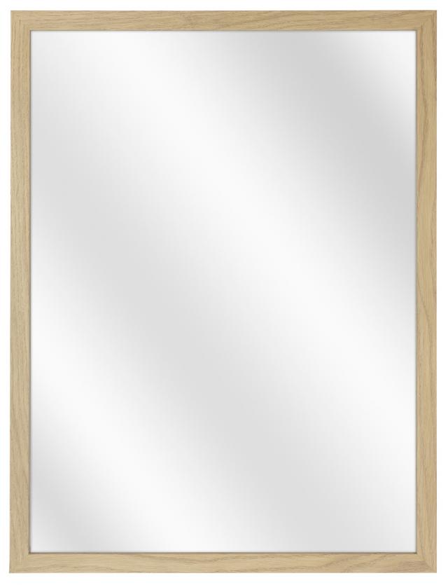 Miroir Montgomery Chêne 52x72 cm