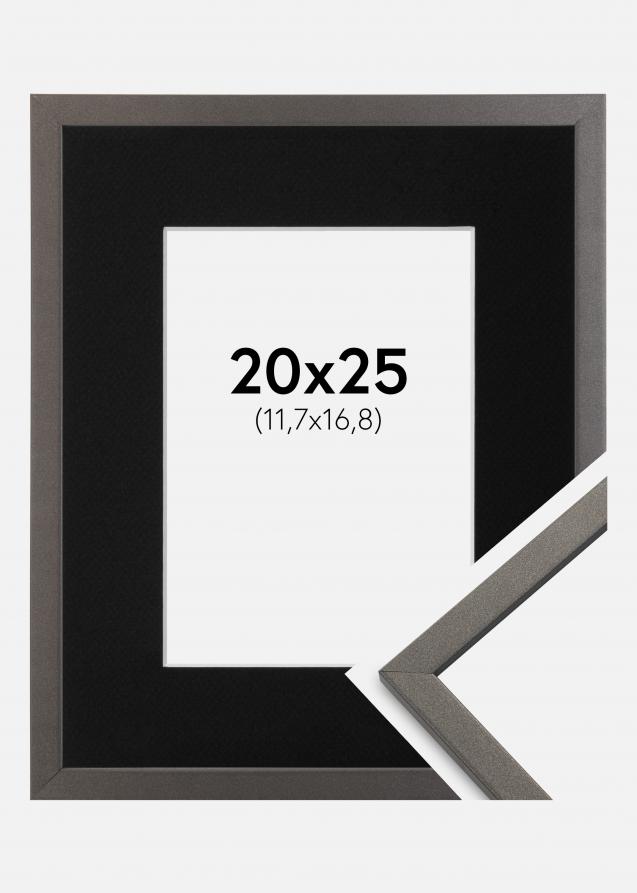 Cadre Edsbyn Graphite 20x25 cm - Passe-partout Noir 5x7 pouces