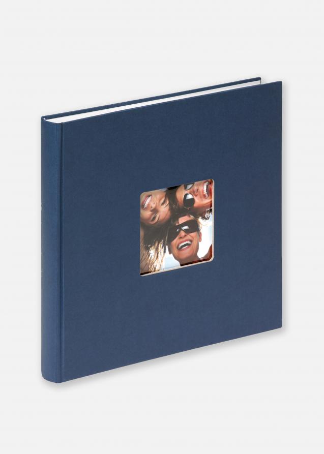 Fun Album Bleu - 26x25 cm (40 pages blanches / 20 feuilles)